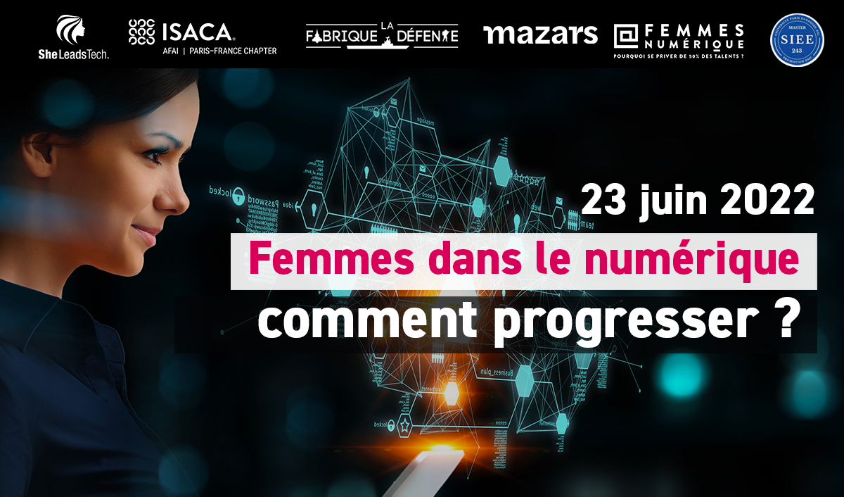Conférence Femmes dans le numérique : comment progresser ? le 23 juin 2022