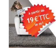 Tapis sur mesure à partir de 15,89 € ht le m²