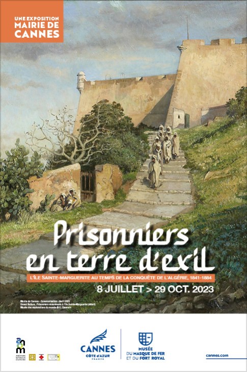 Affiche de l'exposition Prisonniers en terre d'exil
