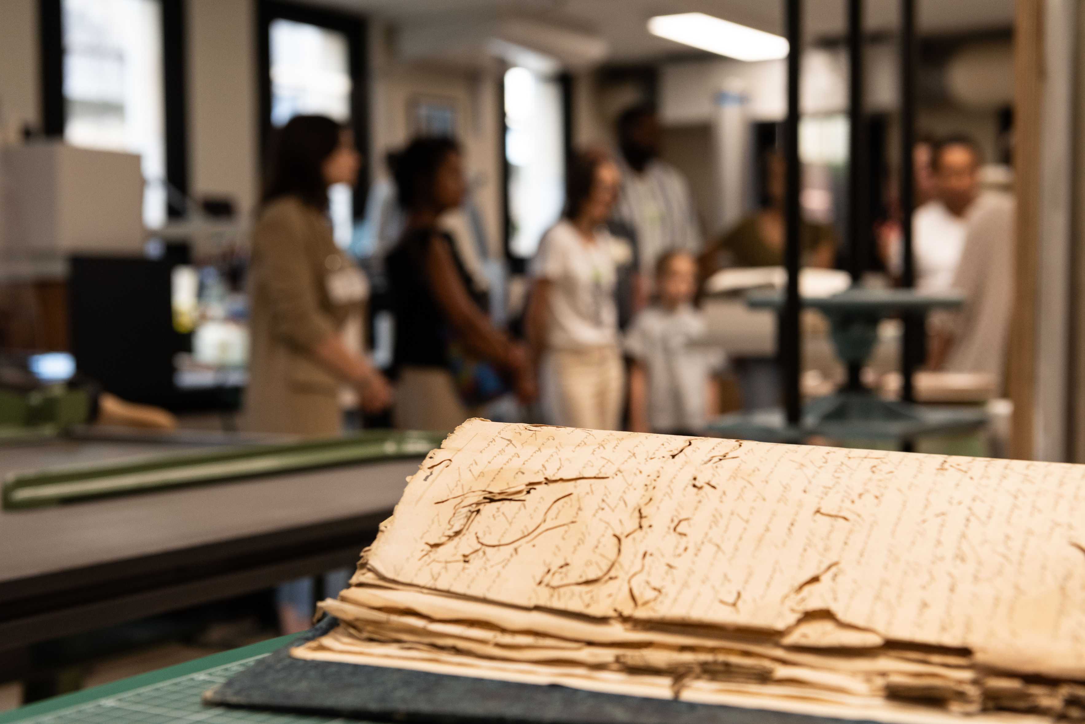 Workshop des étudiants en art aux ANOM