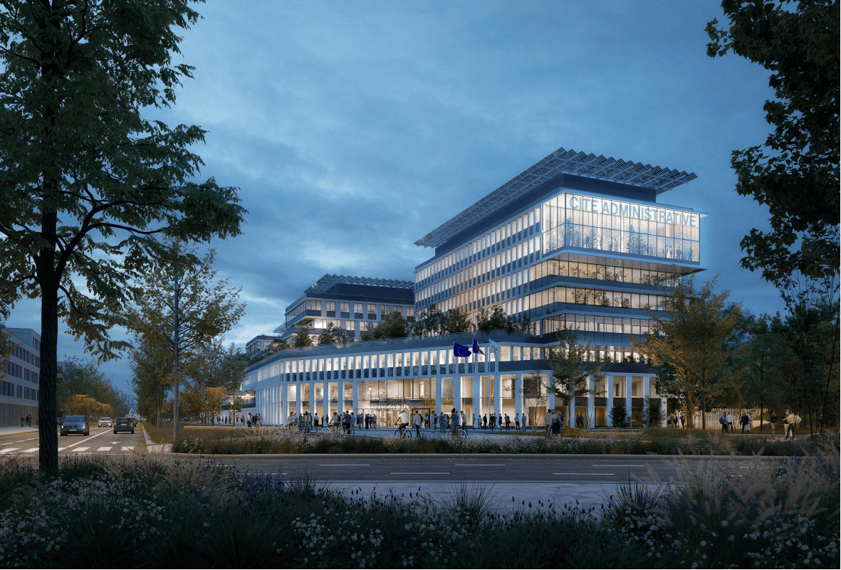 La cité Marianne, cité administrative de Lille. 