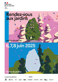 Visuel/illustration des Rendez-vous aux jardins 2025