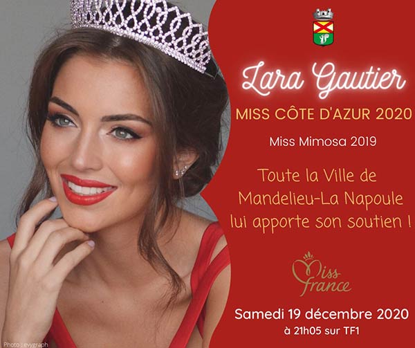 Lara Gautier Miss Côte d'Azur