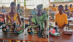 Au Tchad, la couture change la vie de jeunes filles vulnérables