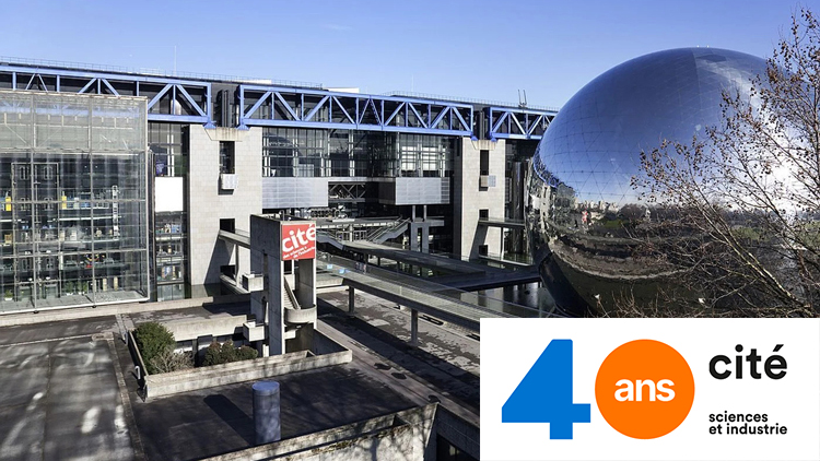 La Cité des sciences et de l’industrie fête cette année ses 40 ans ! 