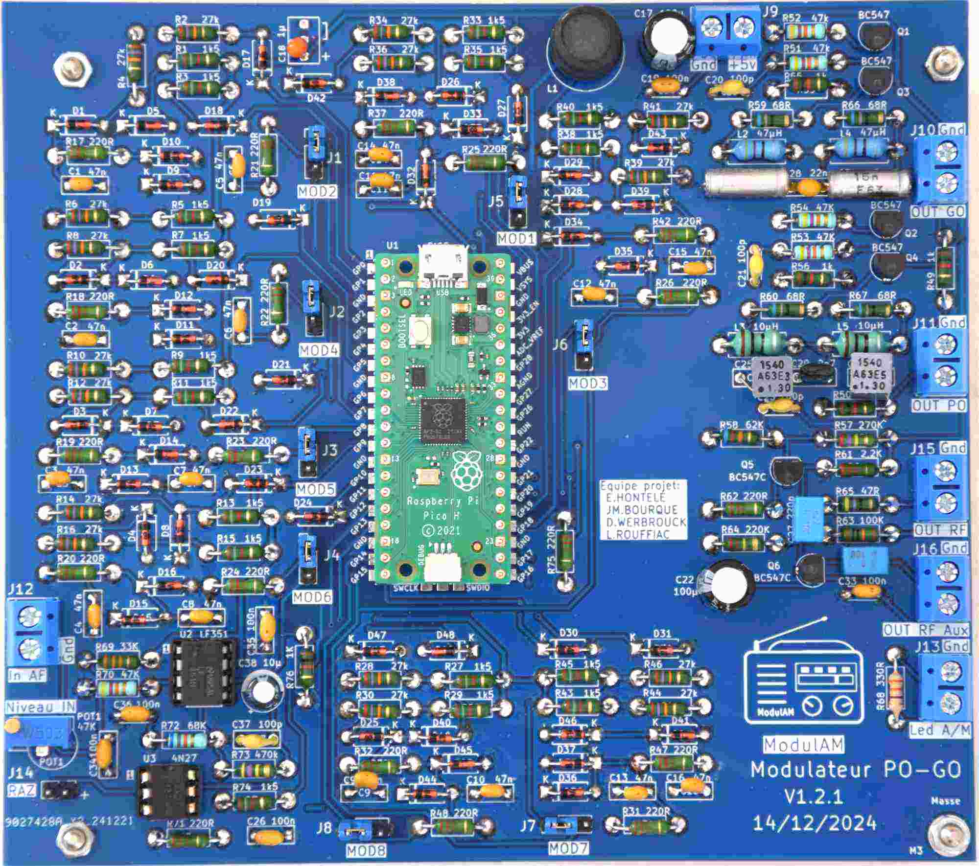 Platine bluetooth pour ModulAM