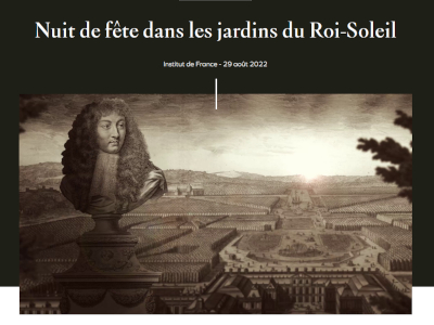 Nuit de fête dans les jardins du roi-soleil