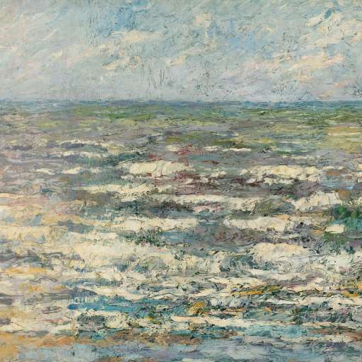 la mer Jan Toorop, 1887