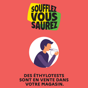 Obligation d’éthylotest dans les points de vente d’alcool