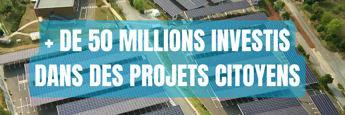 50 millions investis par Énergie Partagée