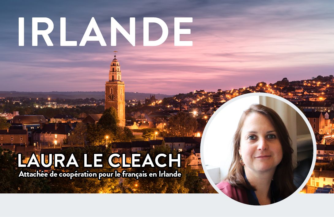 Photo d'Irlande, Cork, avec Laura Le CLeach, autrice de l'article