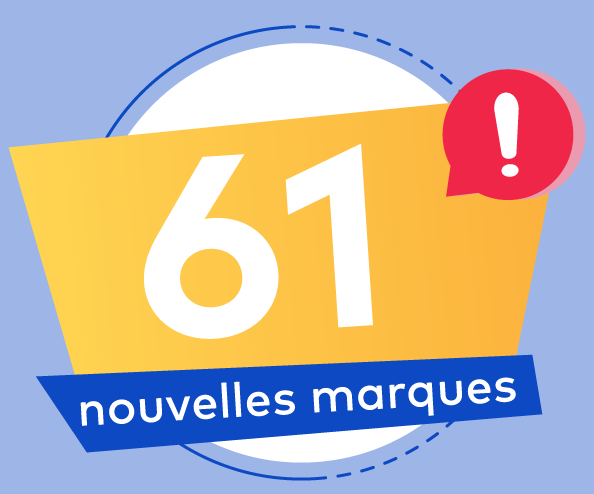 61 marques