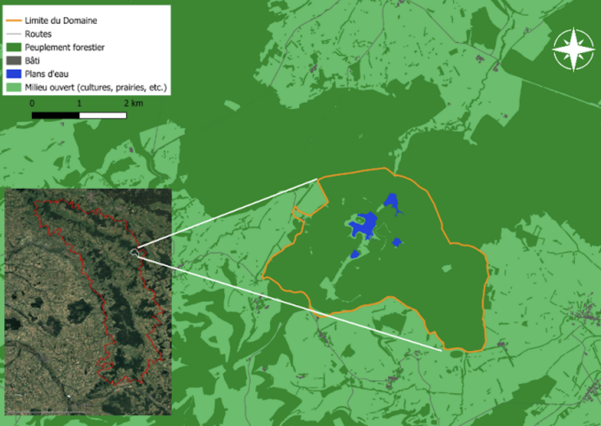 Domaine de Belval-Bois-des-Dames : déploiement d’un réseau de communication pour faciliter l’instrumentation du site
