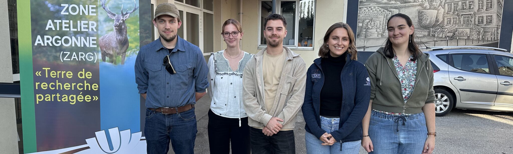 Les jeunes chercheurs présents à la Fête de la Science à Clermont-en-Argonne le 11 octobre 2025