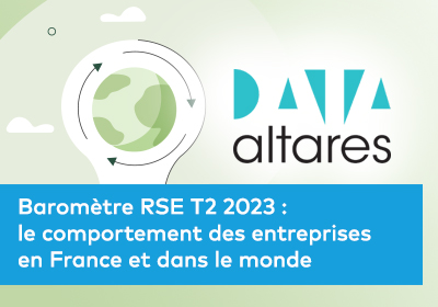 Baromètre RSE T2 2023 : le comportement des entreprises en France et dans le monde