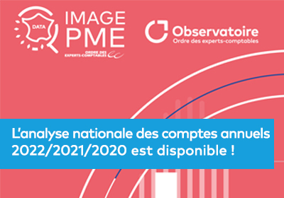 Image PME : l’analyse nationale des comptes annuels 2022/2021/2020 est disponible ! 