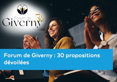 Forum de Giverny : 30 propositions dévoilées 