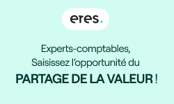 Visuel du partenaire ERES : "Experts-comptables, saisissez l'opportunité de la loi partage de la valeur !"