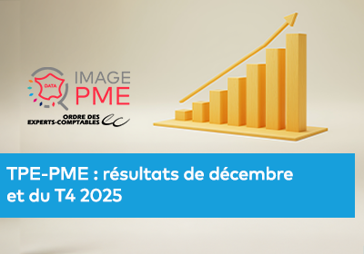 Logo « Image PME » et graphique en barres ascendantes avec une flèche pointant vers le haut.