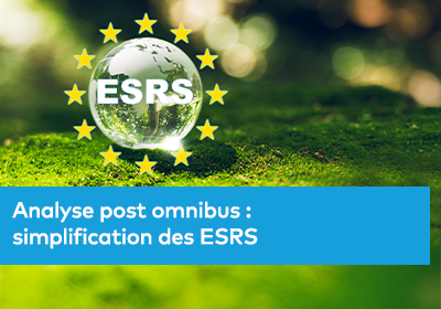 Une sphère en verre posée sur de la mousse verte, entourée d’étoiles jaunes rappelant le drapeau européen.