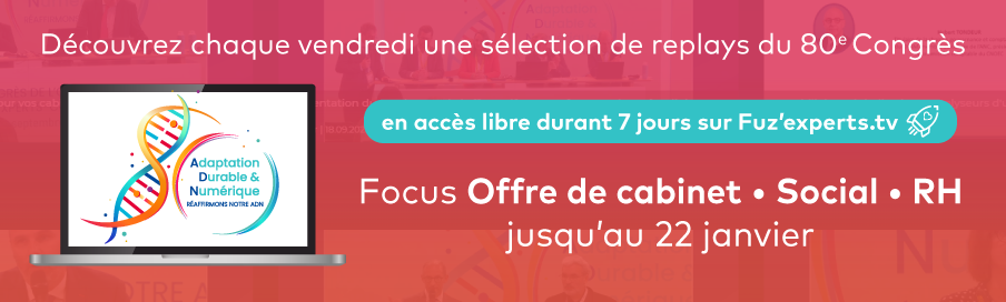 Bandeau sur le compte Linkedin du Congrès 