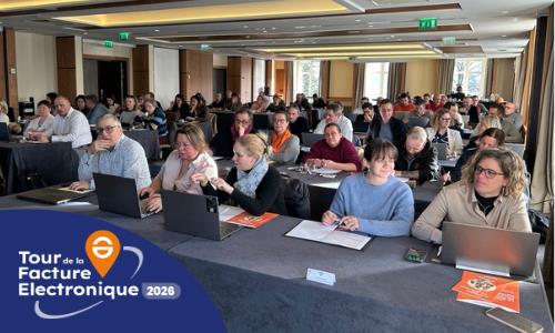 Visuel du Partenaire Jefacture: "jefacture.com revient à votre rencontre en 2026"