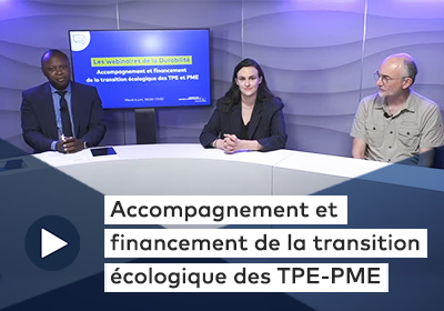 Accompagnement et financement de la transition écologique des TPE-PME 