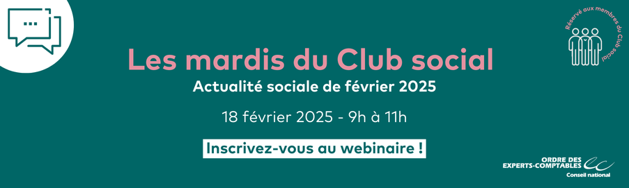 Bandeau du webinaire "Rémunération des associés de SEL : quel traitement fiscal et social ? "