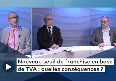 Image du replays du webinaire "Nouveau seuil de franchise en base de TVA : quelles conséquences ?"