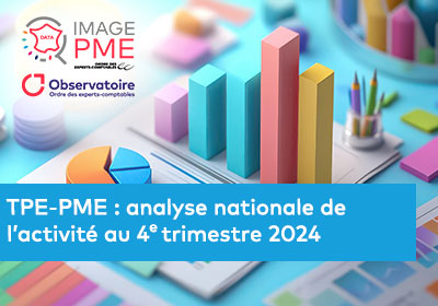 Graphique en rouge avec une flèche descendante et des données financières, symbolisant l’augmentation des faillites.