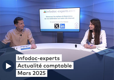 Image du replays du webinaire "Actualité comptable" mars 2025