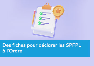 Icône 3D de liste de contrôle sur un clipboard, représentantdes SPFPL à l'Ordre des experts-comptables
