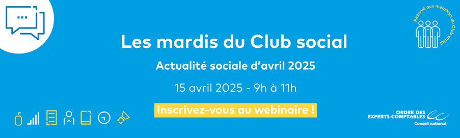 Visuel du webinaire "Actualité sociale d'avril 2025"