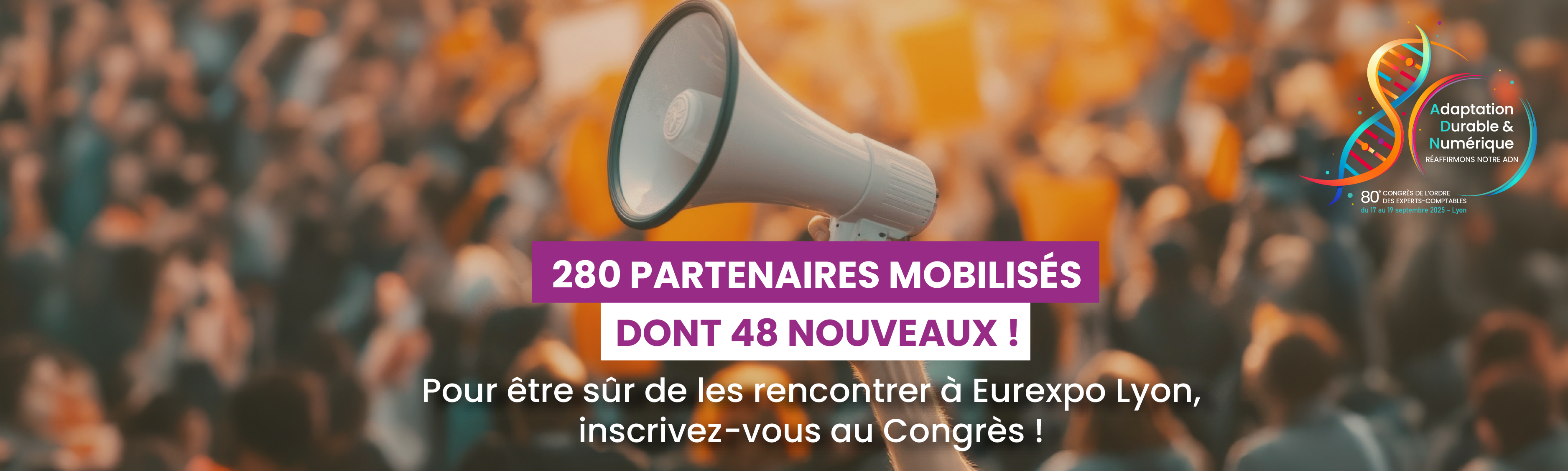 Visuel des partenaires du 80e Congrès