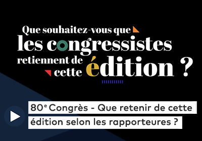 Visuel de la vidéo du 80e Congrès des experts-comptables : "80e Congrès - Parole de rapporteures"