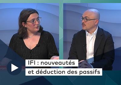 Visuel du replay du webinaire "IFI : nouveautés et déduction des passifs"