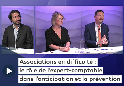 Photo avec les intervenants pour le replay "Associations en difficulté : le rôle clé de l'expert-comptable dans l'anticipation et la prévention"