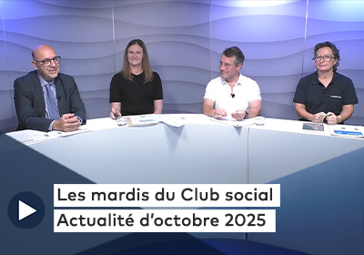 Photo avec les intervenants pour le replay "Actualité d'octobre 2025"