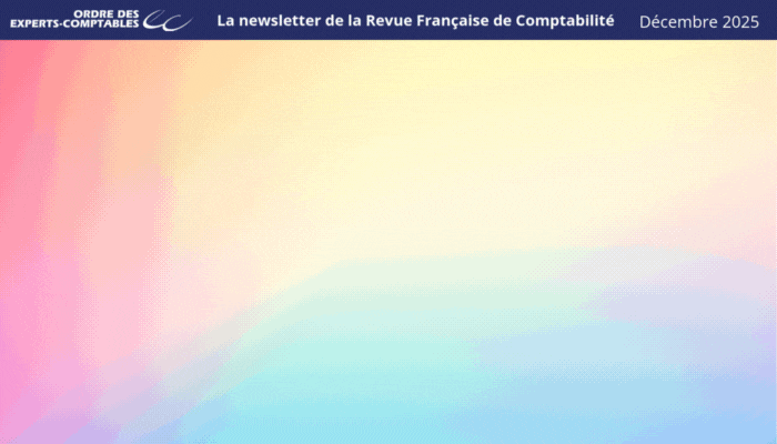 Gif de présentation de la Revue Française de Comptabilité