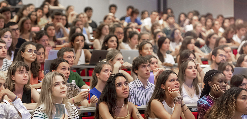 Élèves Sciences Po Bordeaux rentrée 2022